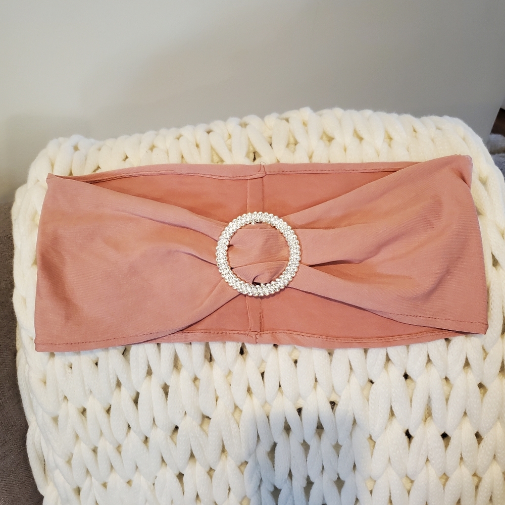 Dusty Pink Chair Sashes 50 pieces